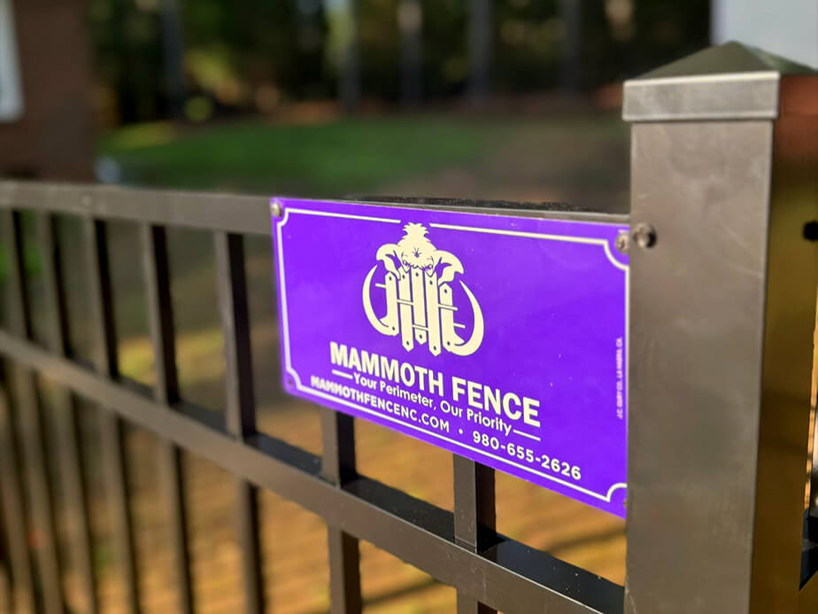 Aluminum Fence Contractor in Denver North Carolina