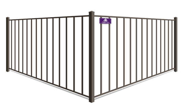 2 rail aluminum fence contractor in Denver North Carolina