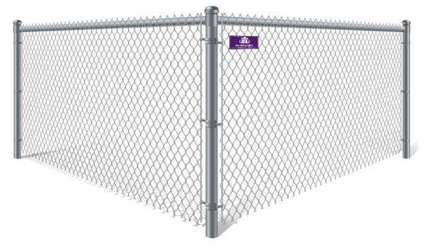 Galvanized Chain Link Fence in Denver North Carolina