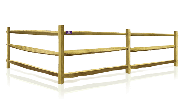 Denver North Carolina Split Rail fence in the Denver North Carolina area.