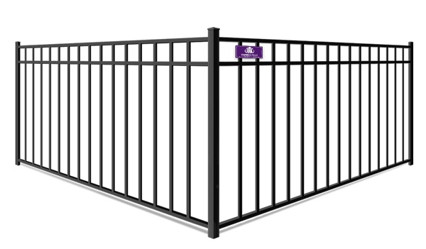 Ornamental Metal 3-Rail Fence Company in Denver North Carolina