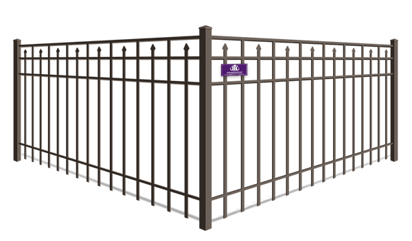 Flat Top Ornamental Iron Fence Company in Denver North Carolina