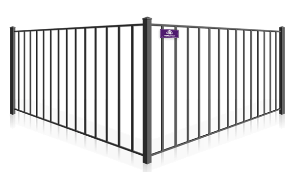 Decorative Steel 2-Rail Fence in Denver North Carolina