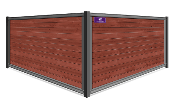 Full privacy FenceTrac fence in Denver North Carolina