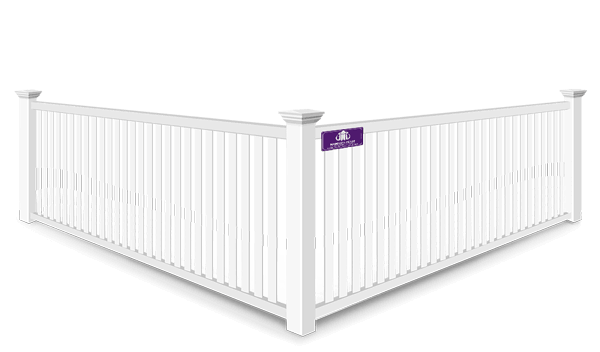 Vinyl picket fence contractor in Denver North Carolina