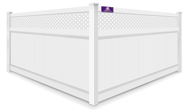Vinyl decorative fence contractor in Denver North Carolina