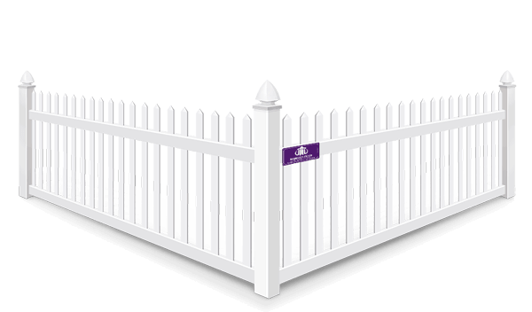 Vinyl picket fence contractor in Denver North Carolina