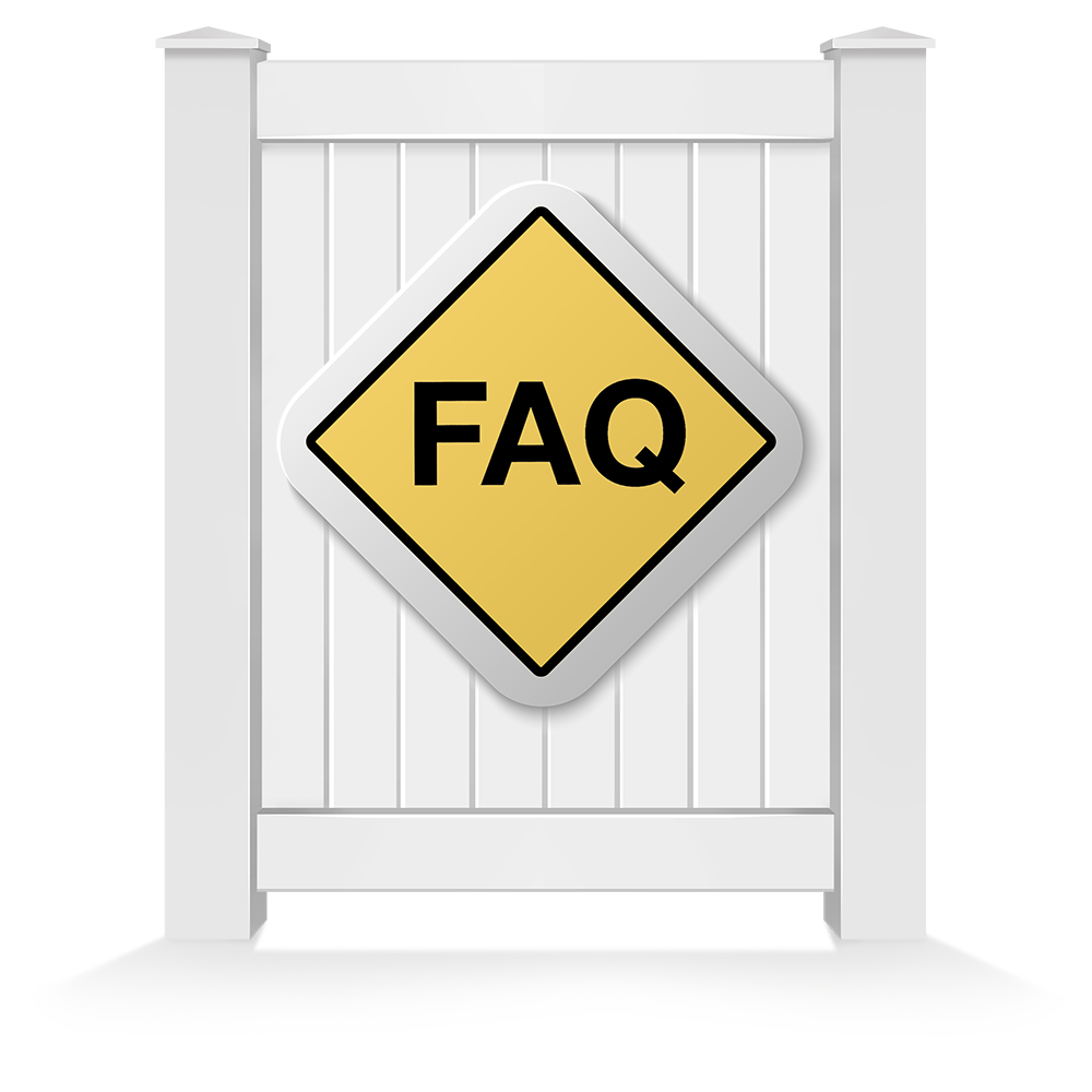 vinyl fence FAQs in the Denver North Carolina area