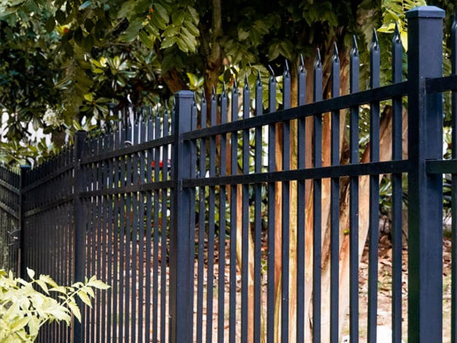 Decorative Fence Example in Gastonia North Carolina