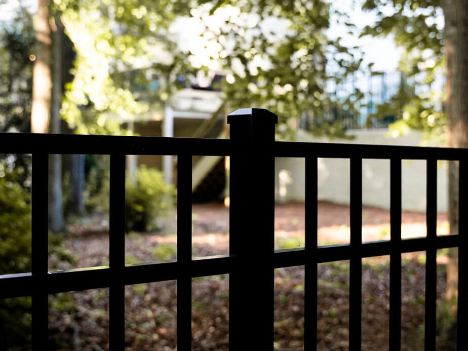 Aluminum fence in Mooresville North Carolina